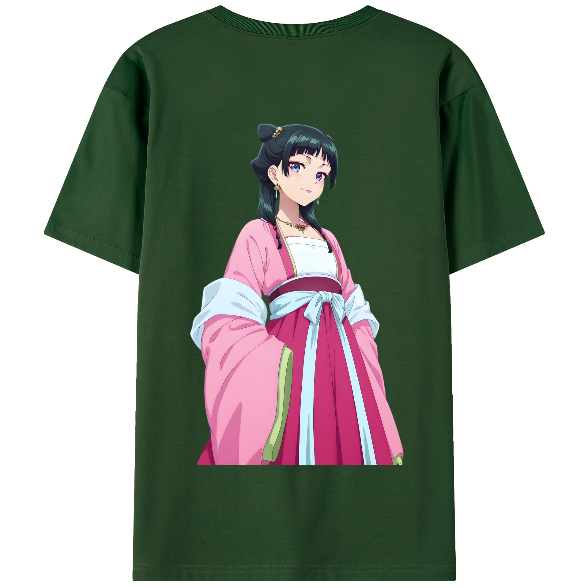 （画像用） 薬屋のひとりごと The Apothecary Diaries 綿100％半袖Tシャツ（背面プリント）